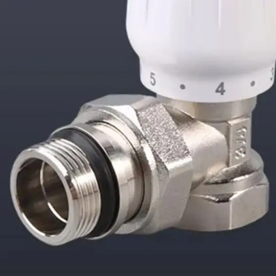 

Ручной угловой регулирующий клапан 1/2 "латунь для систем отопления радиатора Ручной регулирующий клапан радиатора