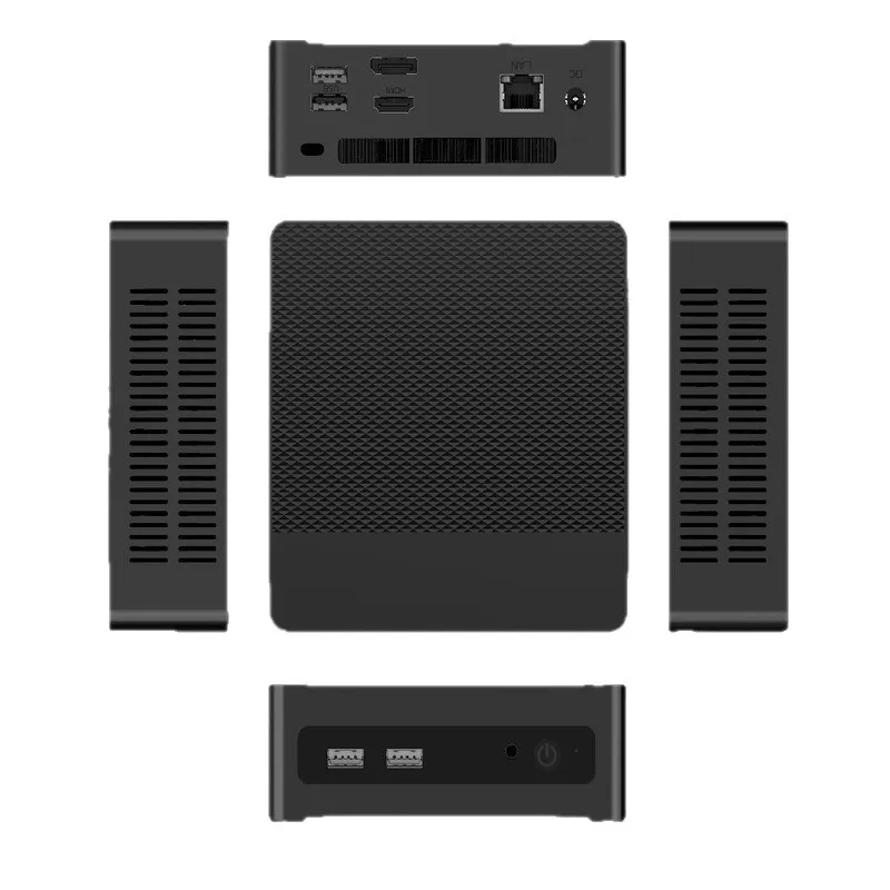 12Th generation N100 mini computer 4K home network port soft
