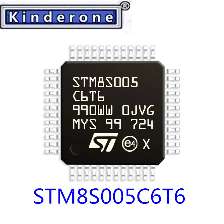 

1-100PCS 100% New Original STM8S005C6T6 STM8S005 C6T6 990WW 0JVG STM 8S005C6T6 STM8 S005C6T6 STM8S 005C6T6 ST E4 QFP-48