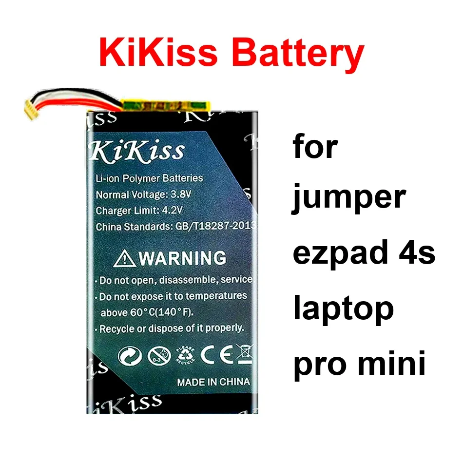 

Laptop Battery Fast Charging 381131275Lines 6600-9000Mah For Jumper Ezpad 4S Pro Mini