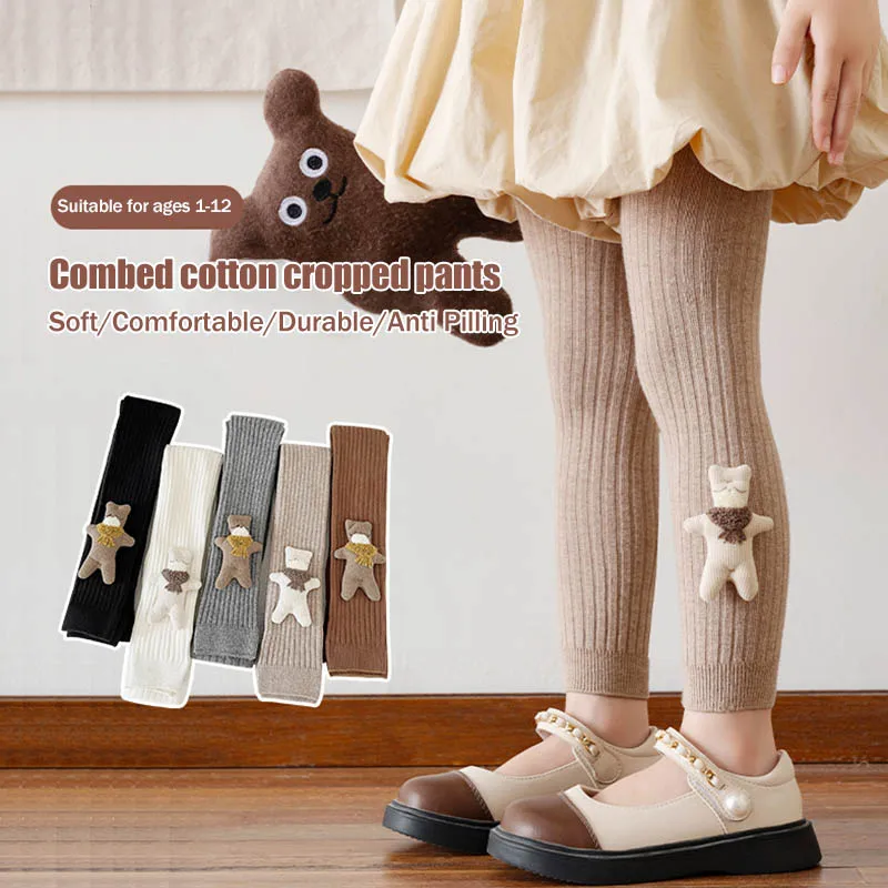 Autumn Children's Bow Sweet Leggings Baby Girls Pantyhose Kids Fashion Comfort Stockings Princess Socks Leather Shoes Accessory