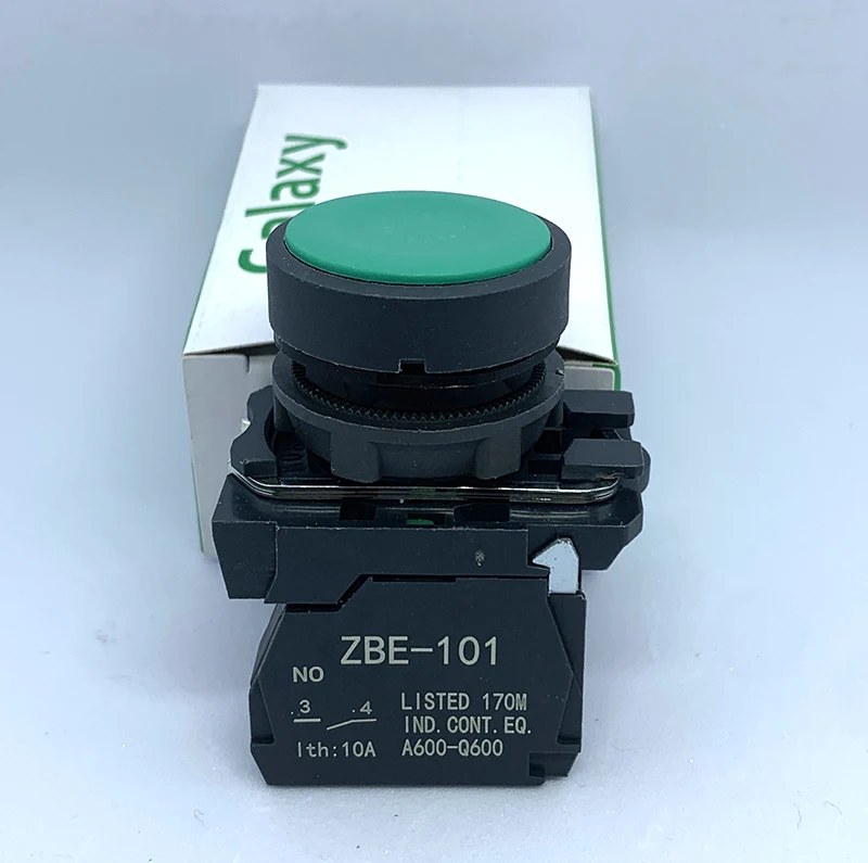 Xb5 -aa31 Xb5aa42c Flat Since Reset Point Action Button Switch 22 Green Red 1 Open 1 Close