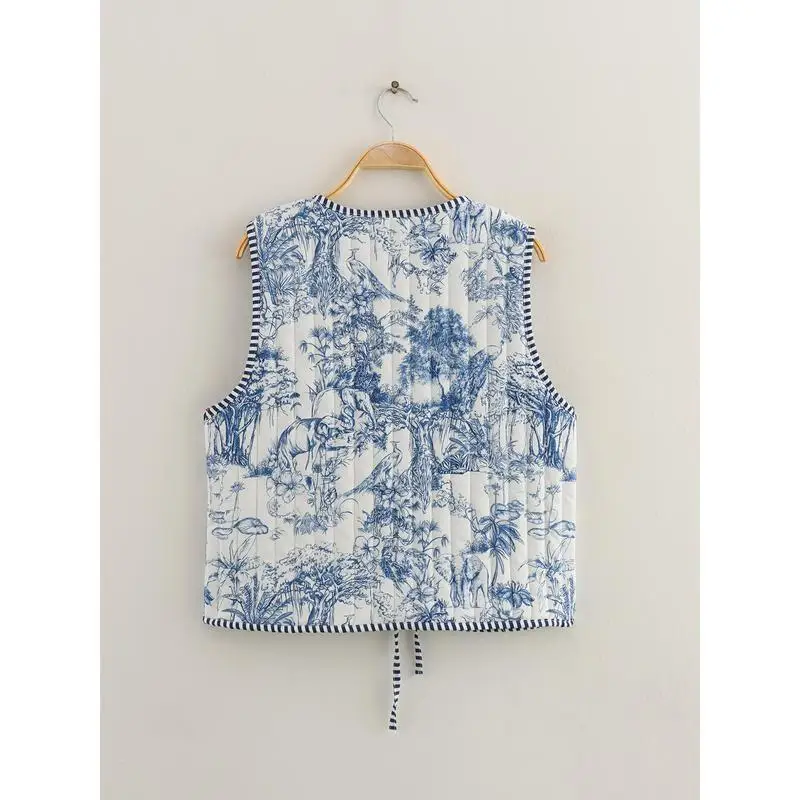 Double-Sided Wear Cotton Vest Y 1309 Reversible Sexy Style Women's Fashion Inner Wear Polyester Elastic Fiber Regular Length