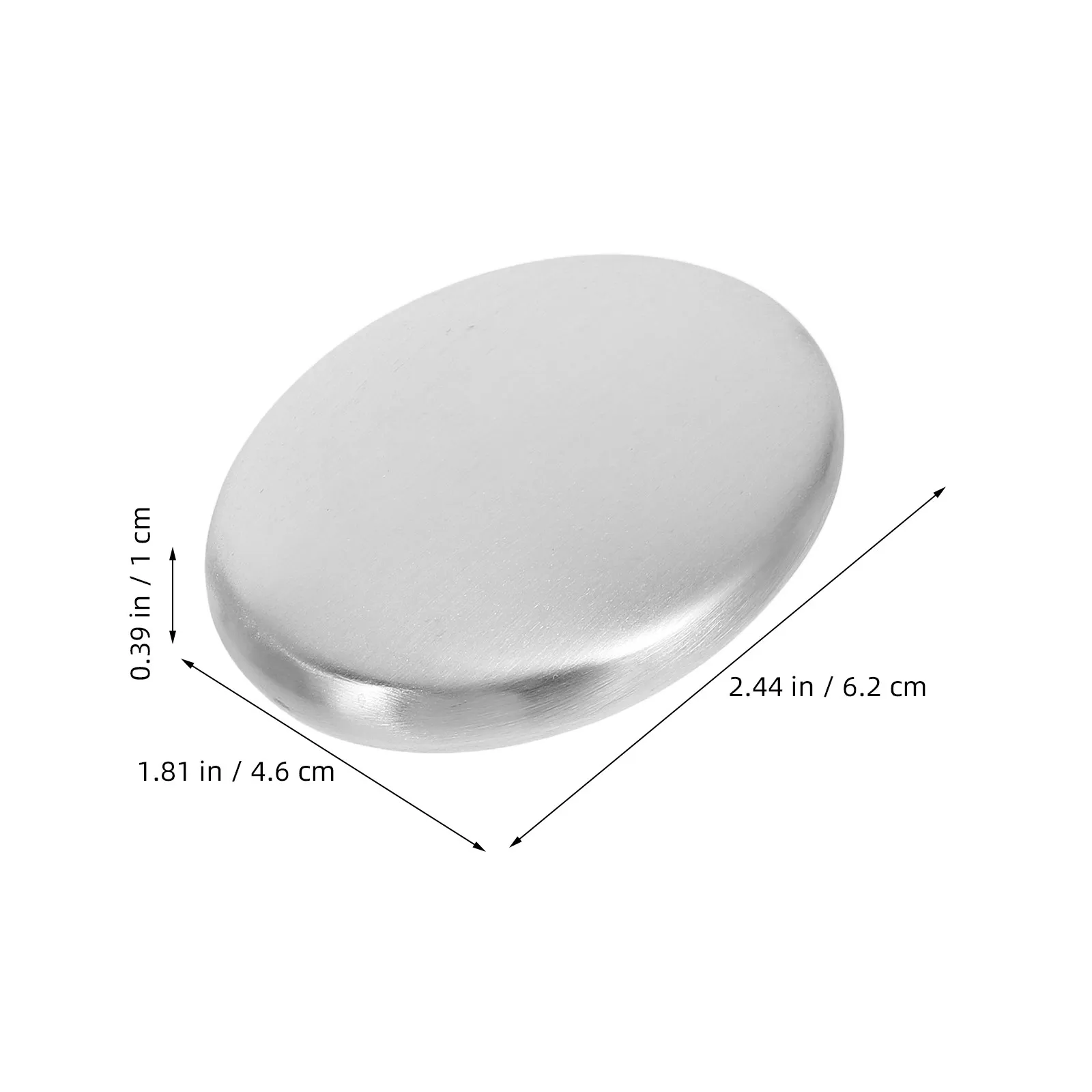 3Pcs Stainless Steel Soap Odor Absorber Bar Kitchen Hand Washer Removes Garlic Onion Fish Smells Stainless Steel Soap