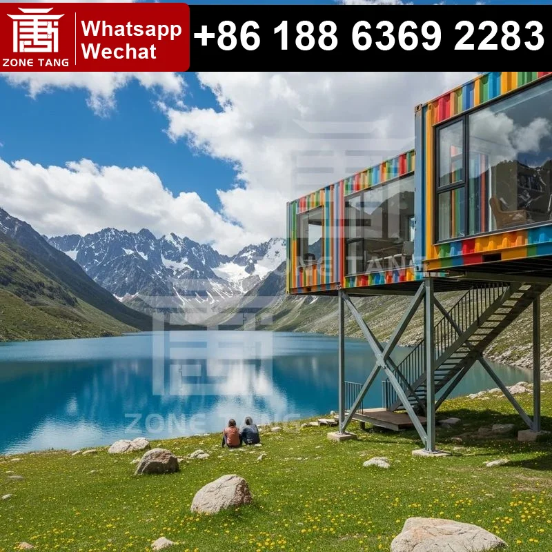 

Плоский пакет для столовой, красивые контейнерные домики, сертификат ISO CE, готовые домики, экологические домики для продажи, влагостойкие