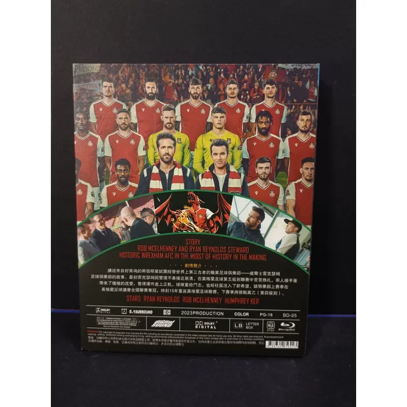 Blu-ray Disc Welcome to Wrexham Seasons 1-2 and 3-4 FX Produced Football Series