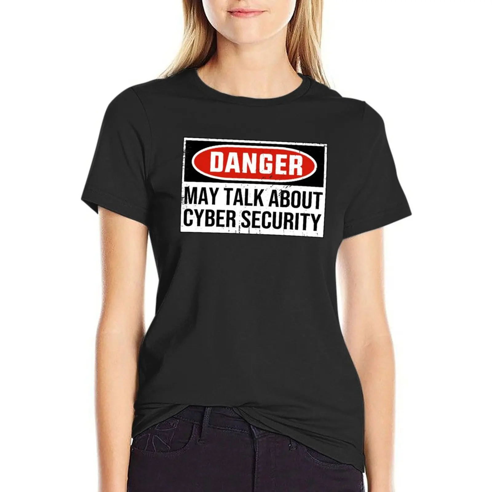 Cyber security jokes Funny Cyber security quote T-Shirt animal print shirt for girls vintage clothes t shirt dress Women