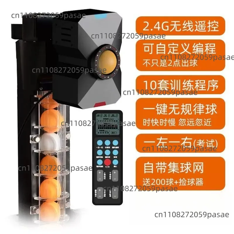 Z6-PRO Table Tennis Ball Machine, Home-Use Single-Player Automatic Training Machine