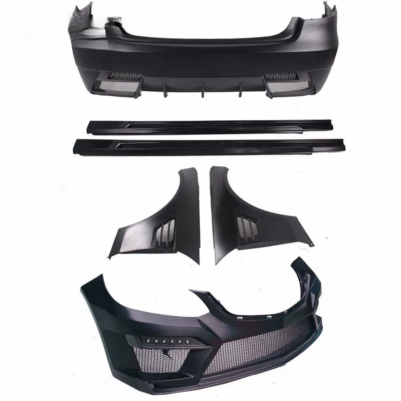 High Quality Carbon Fiber Body Kit Fit for W213 Front Rear Bumper Side Skirt Fender Front Lip Exterior Tuning Parts