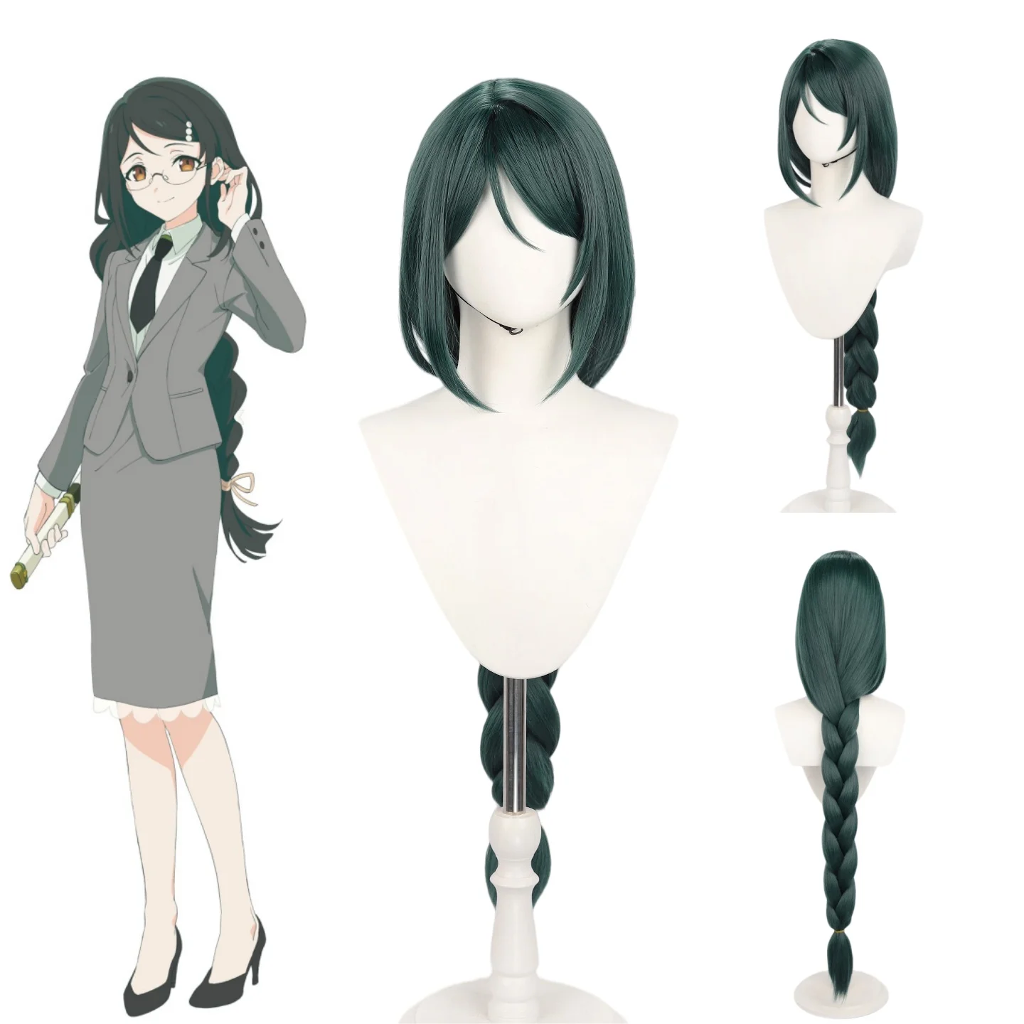 

Agents of the Four Seasons: Dance of Spring Hazakura Ayame Cosplay Wig Anime Hazakura Ayame Clothing Matching Wigs Rose Net