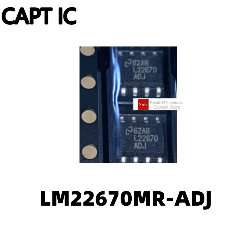 5PCS L22670 L22670ADJ LM22670MR-ADJ MRX-ADJ SOP-8 power regulator chip