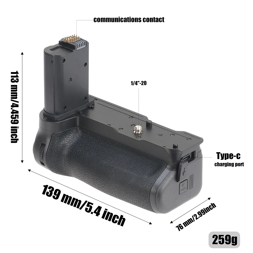 FOTGA Vertical Battery Grip For Nikon Z8 Camera Replacement Holder Power Pack Battery Grip Mirrorless Photography Accessories