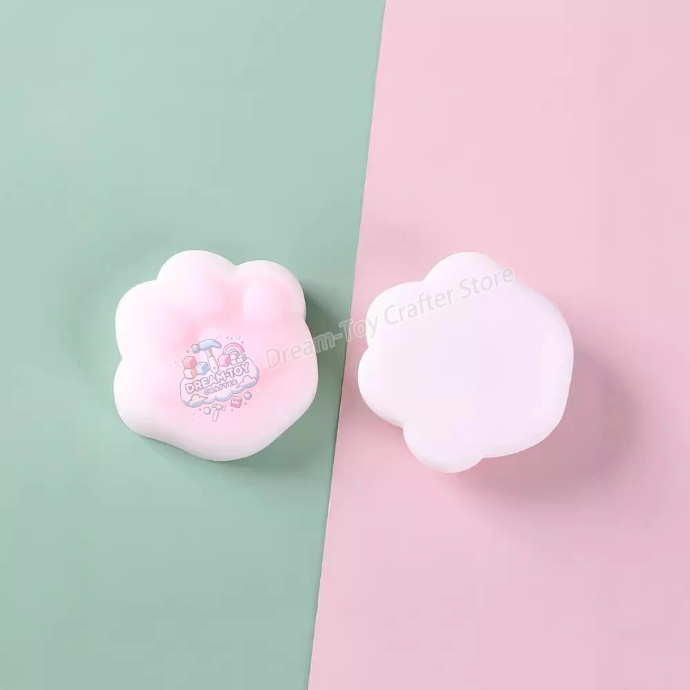 Soft Jelly Feel Squishy Table Cat Paw Squishy Taba Squishy Kedi Patisi Squishy Anti-Stress Foot Squishy Toys Anxiety Relief Gift