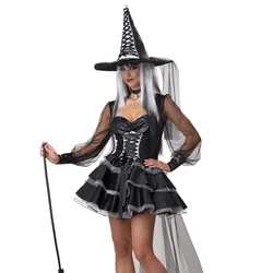 Women's Witch Costume Halloween Party Classic Witch Cosplay Costume