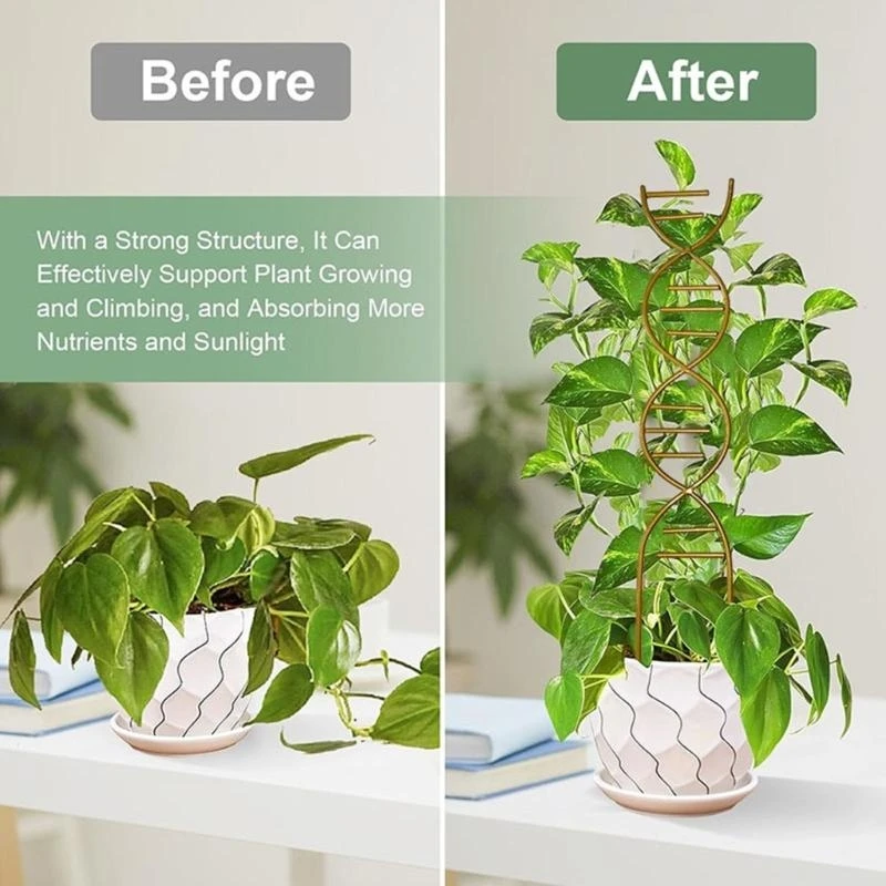 Iron Garden Stake Trellis for Potted Plant Garden Trellis for Climbing Plant Stackable Plant Trellis Indoor Outdoor high quality