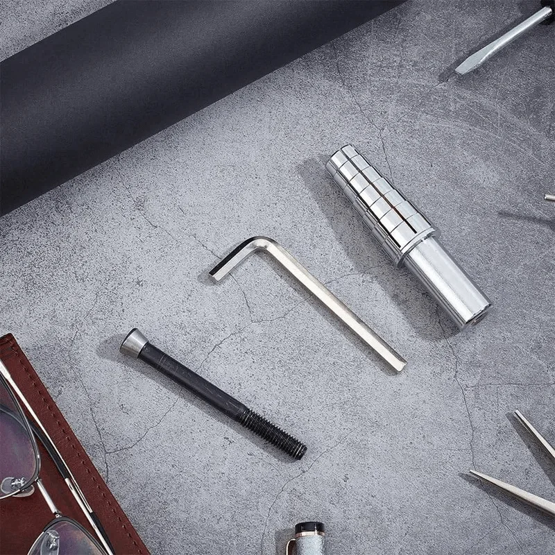 1Set Stainless Steel Stretcher with Hex Allen Key Ring Expander Metal Adjustment Tool for Turning and Making