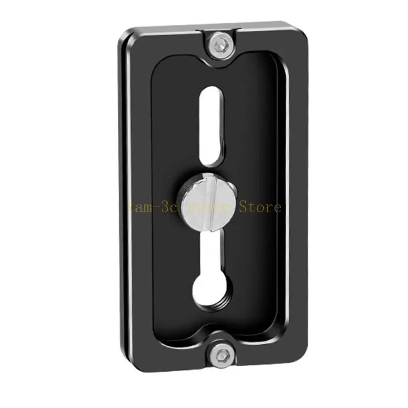 Piastra a sgancio rapido 1/4 in lega alluminio PU50 PU70 per fotocamere DSLR per sedile con morsetto da 38 mm D0UA