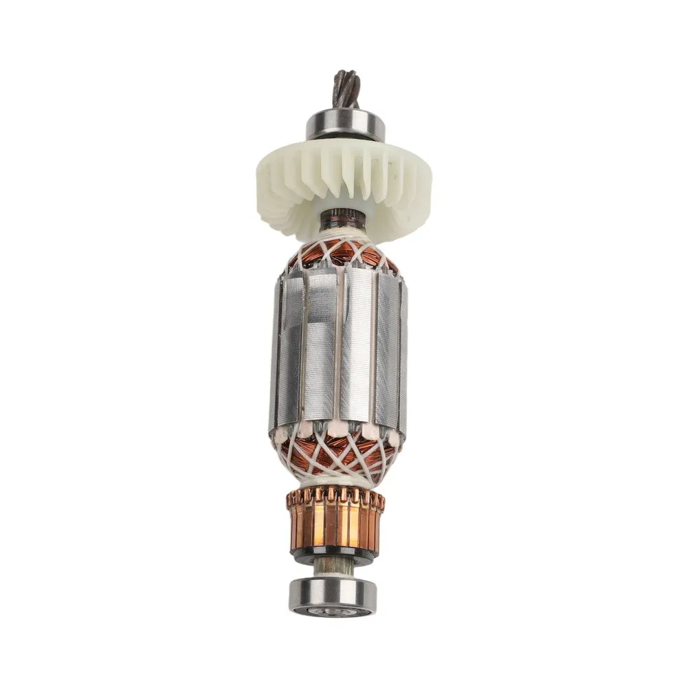 For Drill Motor Repair DH24PB3 Armature for Power Tool Part Metal Construction Includes Bearings for Direct Fit Replacement