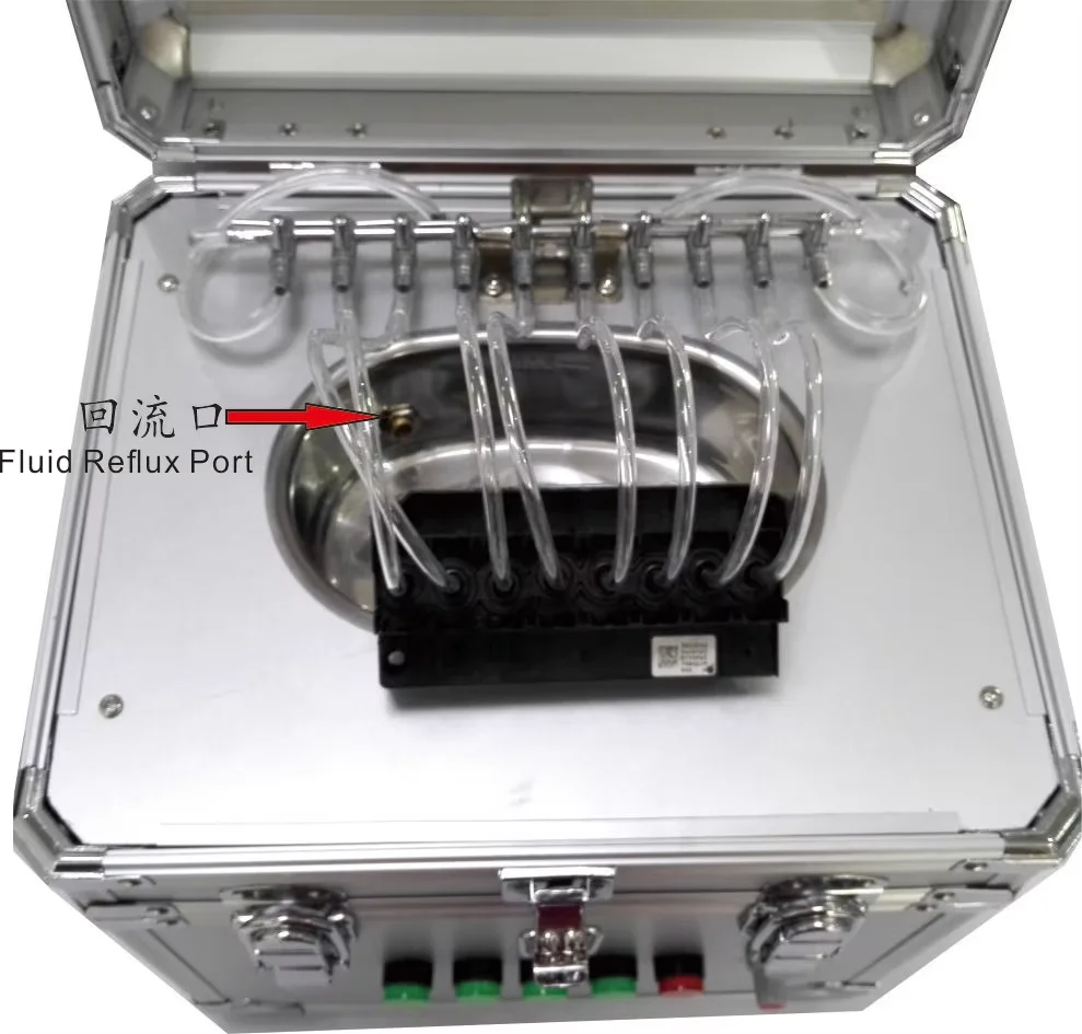 LD-C003 آلة تنظيف رأس الطباعة النافثة للحبر الاحترافية لمنظف غسيل رأس الطباعة Epson