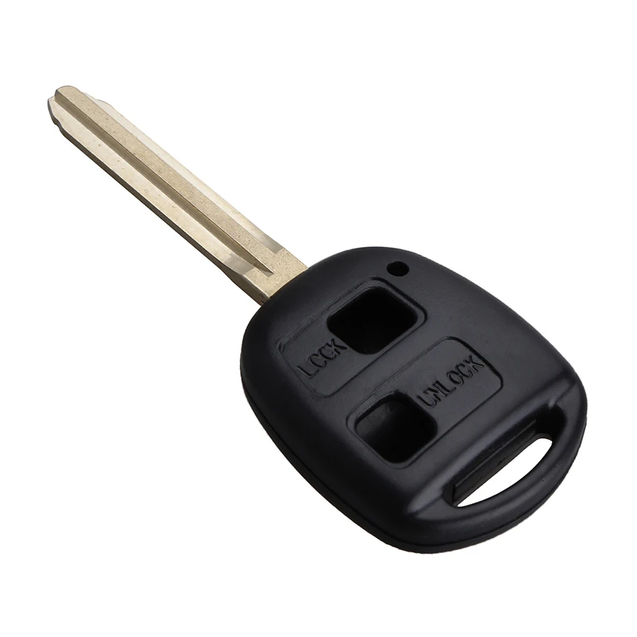 Key Shell For Toyota Corolla Yaris Celica Camry Colorado RAV4 Prado 4 Runner ... Fob 2 Button Car Entry Remote Case Cover