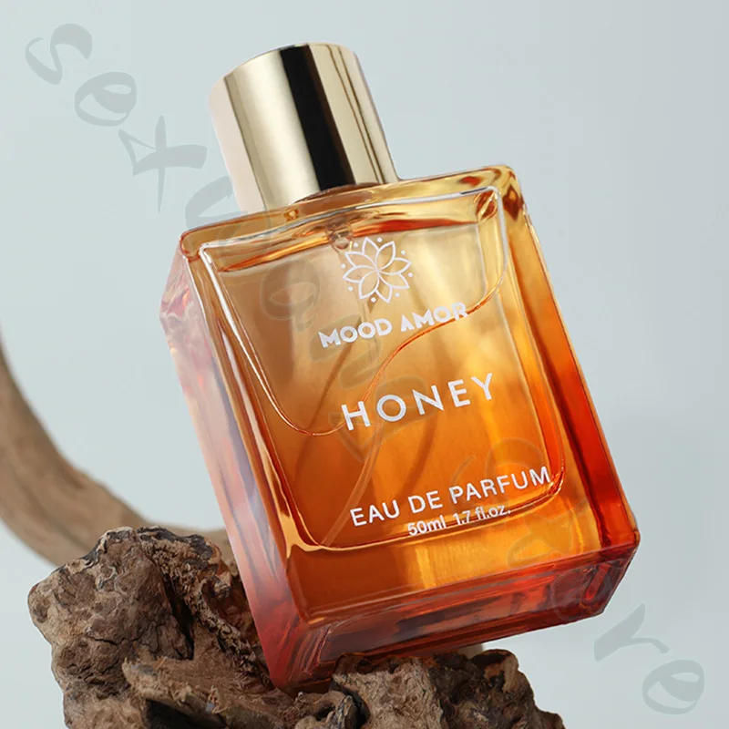 50ml women's honey perfume enhances charm, long-lasting fragrance, natural freshness, sweetness and elegant floral fragrance