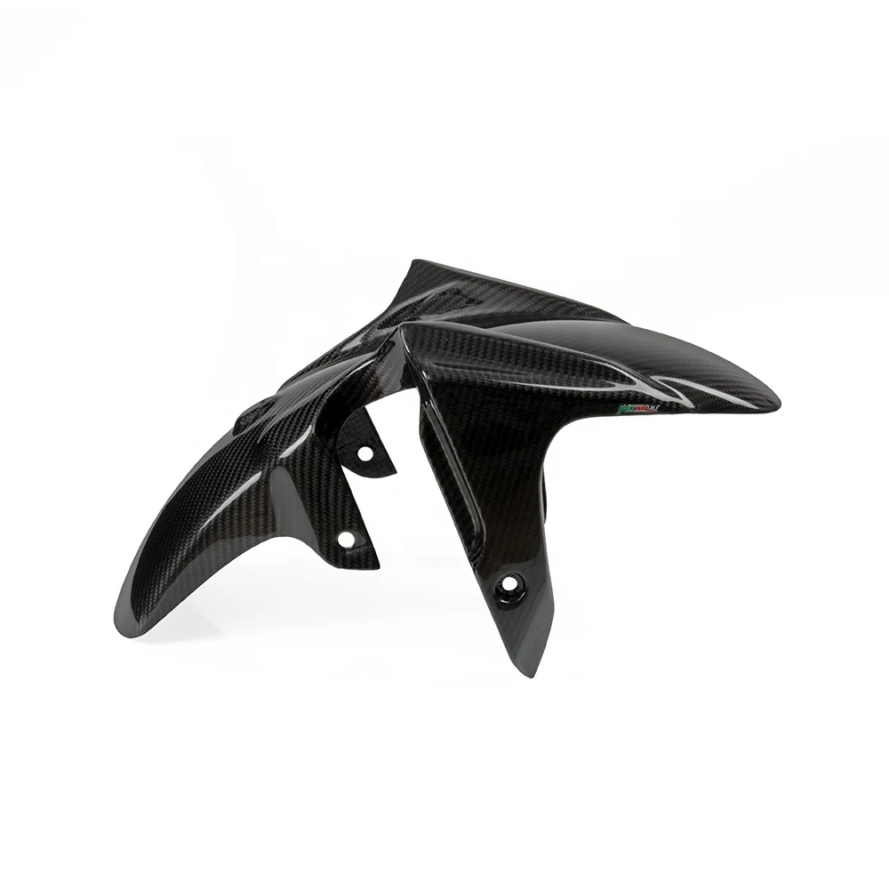 

STLF Motorcycle Carbon Front Fender Cover for FZ-07 / MT-07 2013 - 2017 Bright Twill Weave