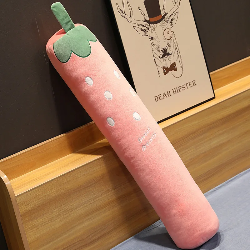 ใหม่ยักษ์ 150 ซม.ที่ถอดออกได้สตรอเบอร์รี่ Plushie ของเล่นผลไม้แครอทพืชตุ๊กตา Plush ตุ๊กตาหมอนกระบองเพชรของเล่นสําหรับเด็ก Sleep ของขวัญ