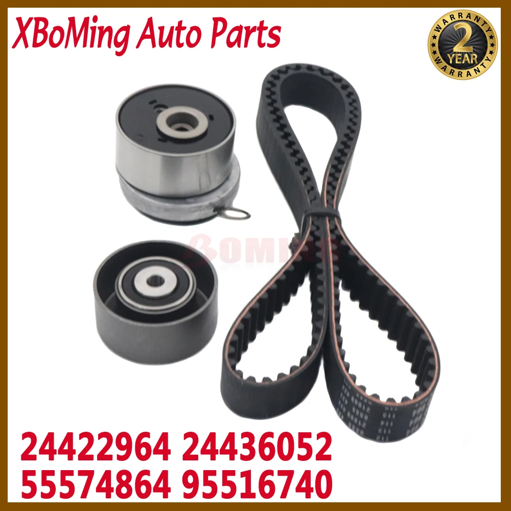 3PCS Car Timing Belt Tensioner For Chevrolet AVEO CRUZE ORLANDO OPEL ASTRA ZAFIRA 24422964 24436052 55574864 95516740