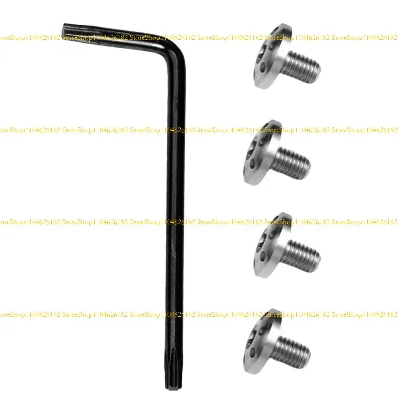 Q2Q4 Customize Fit Stainless Steel Grips Bolts Screws for 92FS M9 4Pieces/set