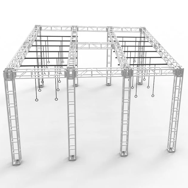 【Direct Factory Sale】Fashion Adventure Gym Kids Ninja Truss Obstacles In Trampoline For Event