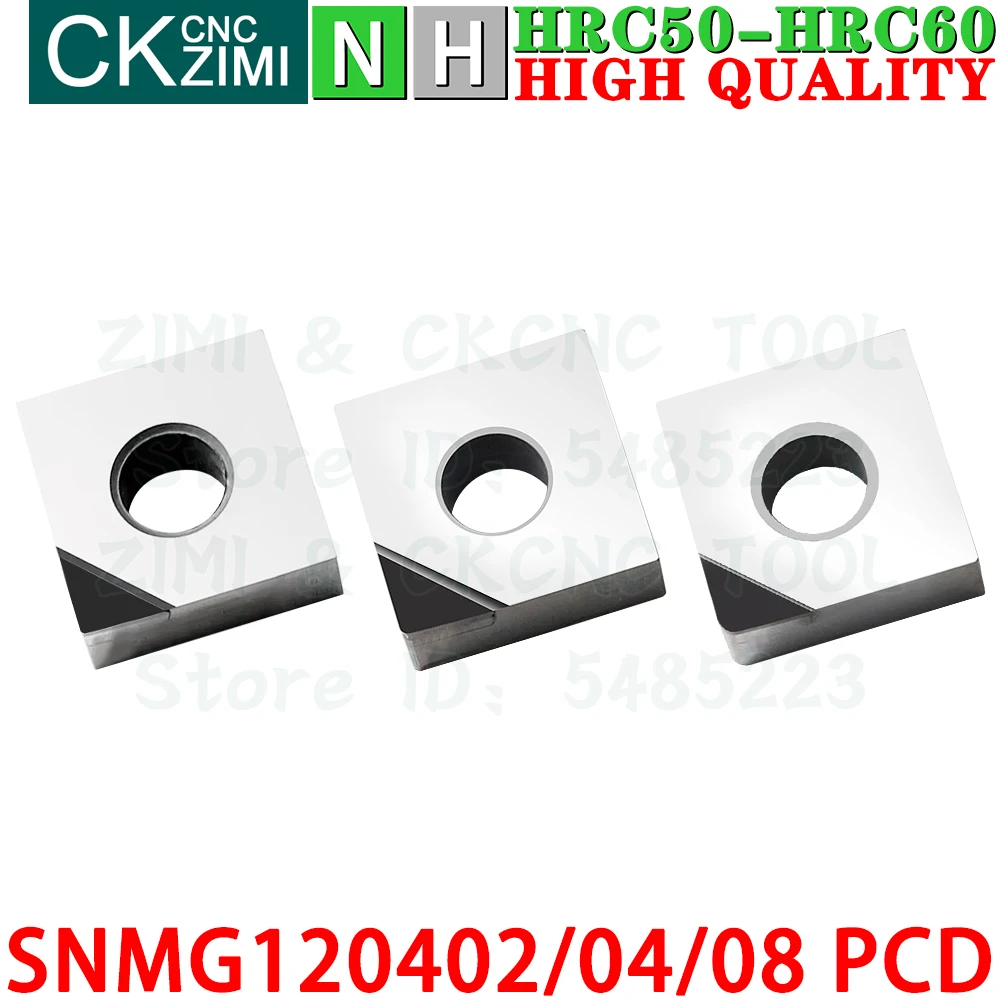 SNMG120402 PCD SNMG120404 PCD SNMG120408 PCD Пластины PCD Алмазные пластины для токарной обработки Инструменты Механический с SNMG1204 SNMG 1204 PCD ЧПУ Токарный станок для резки металла Инструменты для меди, алюминия