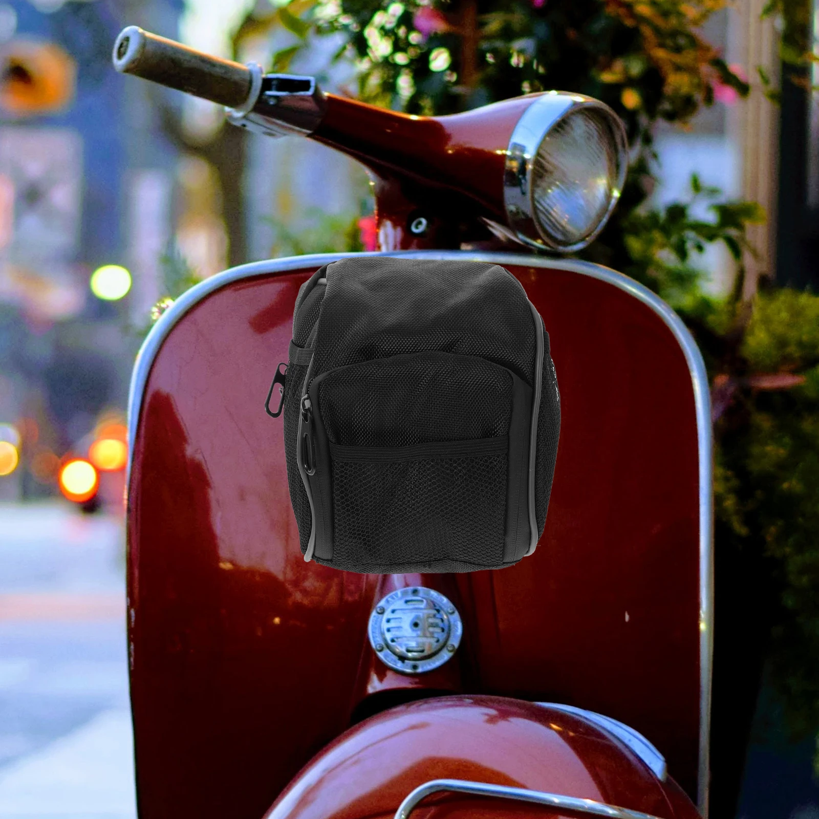

Portable Bicycle H Bag Large Capacity Nylon Zippered Storage for Mountain Road Bike Saddle Bags Cycling Cell Phone Camera