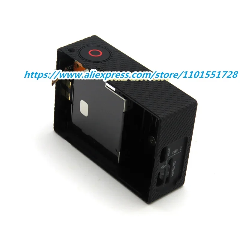 Чехол для задней задней двери для GoPro Hero 3+ Hero3+ Black/Silver Edition с корпусом батарейного отсека, запасная часть для камеры