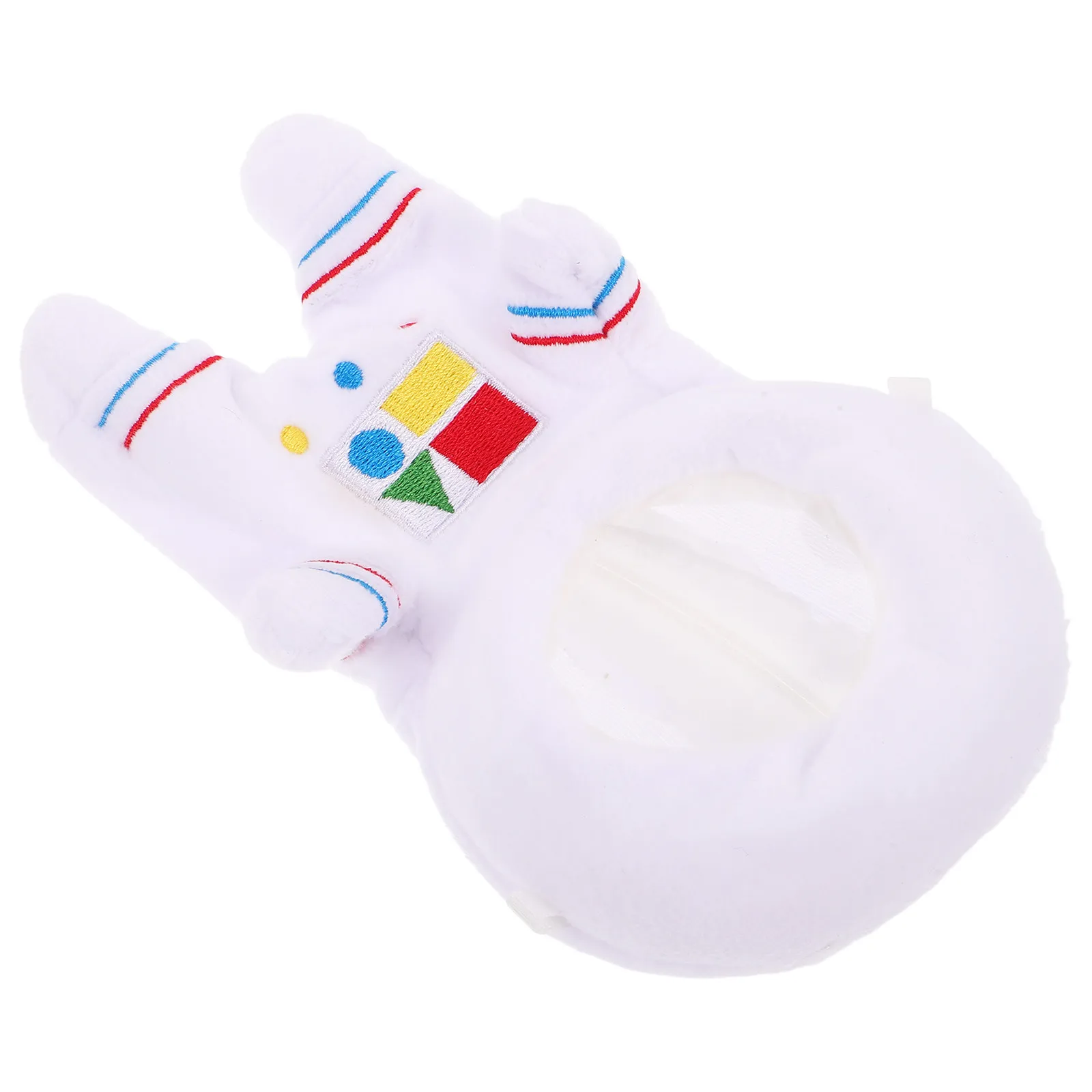 

Astronaut Outfit Compact Soft Space Jumpsuit Easy Dress Up for 17Cm Small Role Play Costume Accessories Costume