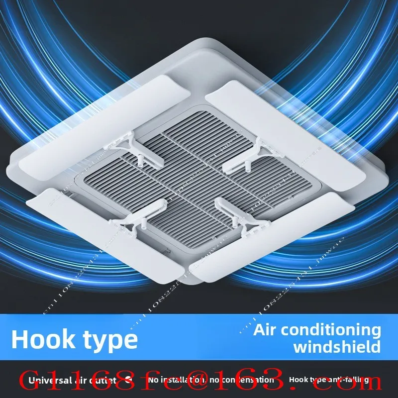 defletor-de-ar-condicionado-guia-de-ar-para-teto-baffle-de-saida-de-ar-frio-anti-sopro-direto-para-maquina-de-teto-universal