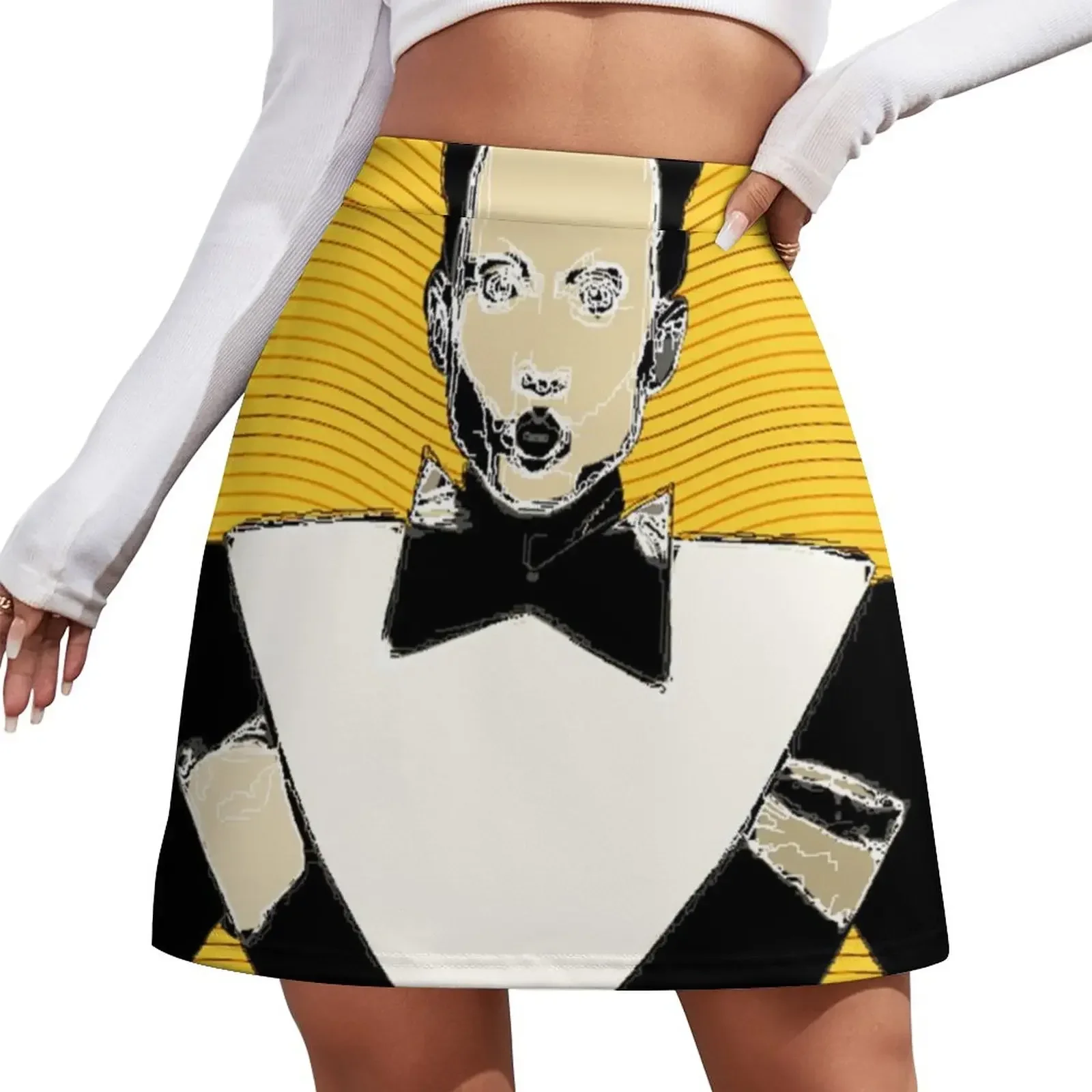 

Nomi in Orange Mini Skirt fairy core skirt women novelty in clothes short skirt