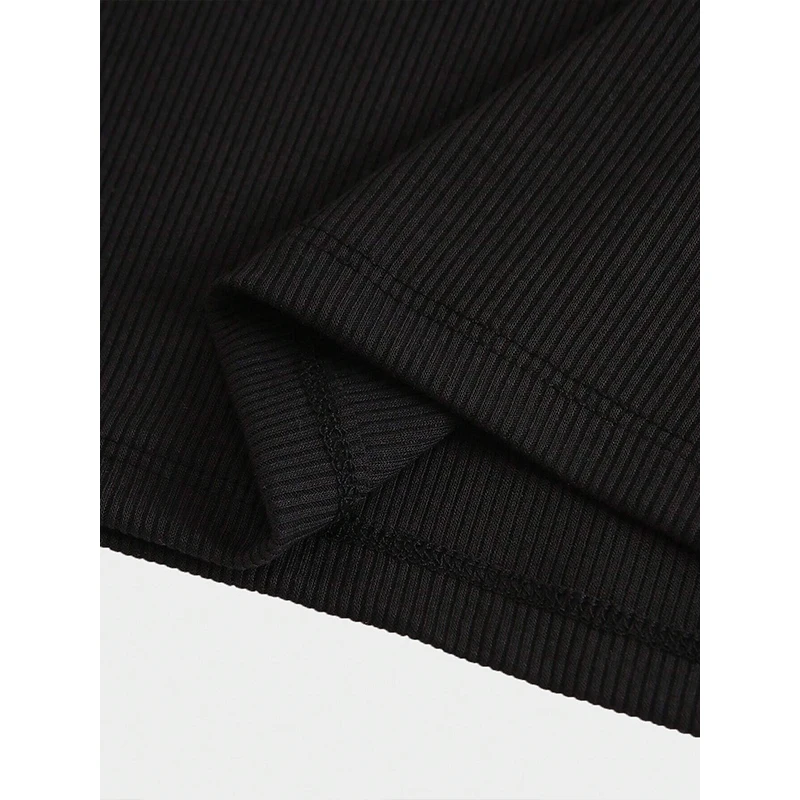 الصيف عاريات صد أنيقة الرجعية مشد واسعة حزام الكتف سترة 2000 المرأة موضة الإيطالية الحمالة سترة الملابس النسائية #4