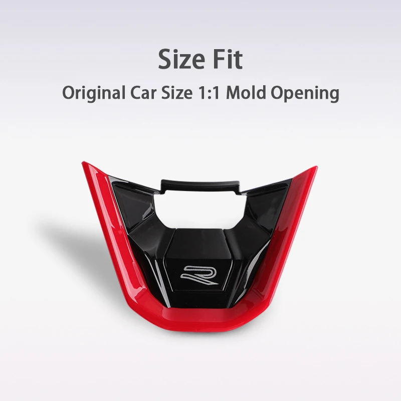 

Наклейка-бампер на руль VW 2026 с логотипом R GTI, блестящая, для Volkswagen Sagitar, Magotan, Bora, Lavida, ID.4, ID.6X