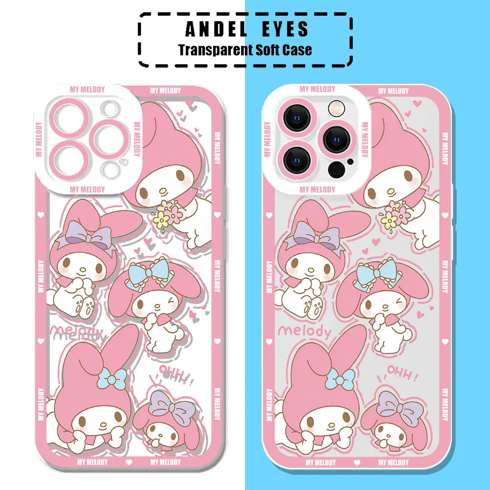 Cartoon My Melody BadBadtz Maru Case For OPPO A98 A96 A94 A92 A79 A78 A74 A73 A58 A57 A55 A54 A53 A35 A31 A17 A16 A15 Case Cover