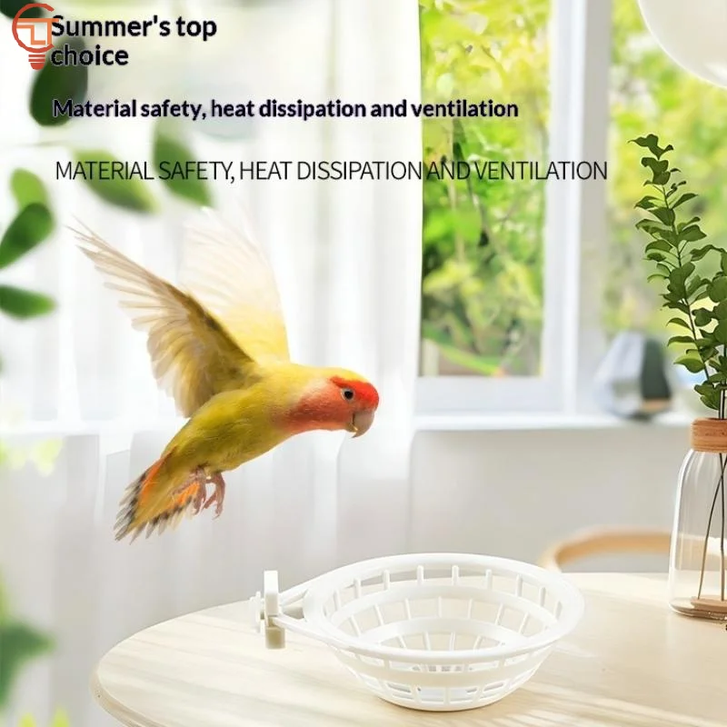 

Canary Bird Cage Breeding Nest Durable Plastic Resting Hatching Box Suitable for Pet Bird Eggs