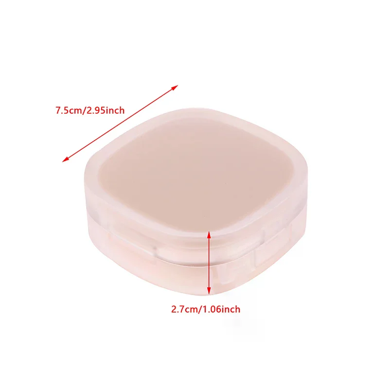 15g 휴대용 빈 에어 쿠션 박스 퍼프 포함 화장품 용기 메이크업 케이스 파우더 스펀지 거울 포함 BB 크림 파운데이션용
