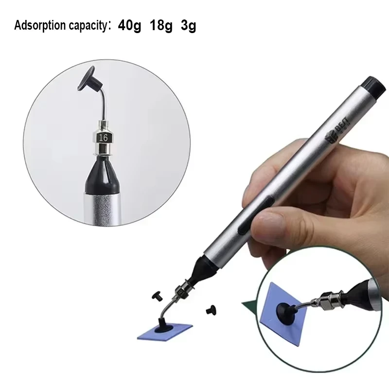 1 قطعة لوازم طب الأسنان فراغ مص شفط القلم لاصق تلميح قضيب لتاج الأسنان الخزف القشرة IC مصلحة الارصاد الجوية شفط أداة