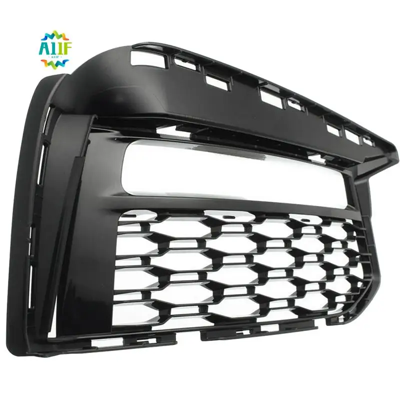 

A11F-1Pair Front Lower Mesh Grille Fog Light Cover Trim Air Intake 51118064963 51118064964 For BMW 5' G30 G31 M Sport 17-21