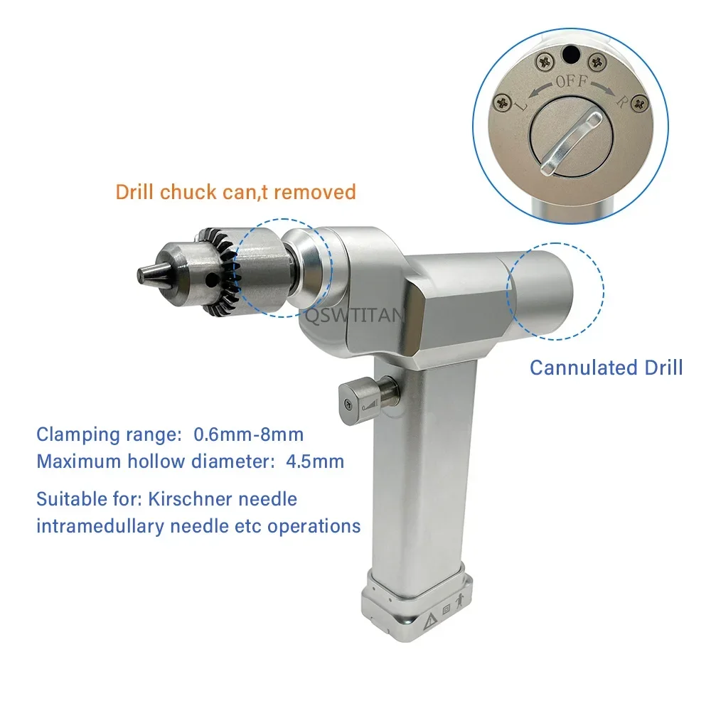 

Cannulated Bone Drill Electric Bone Drill Autoclavable Orthopedic Power Tools Orthopedic Medical Drill