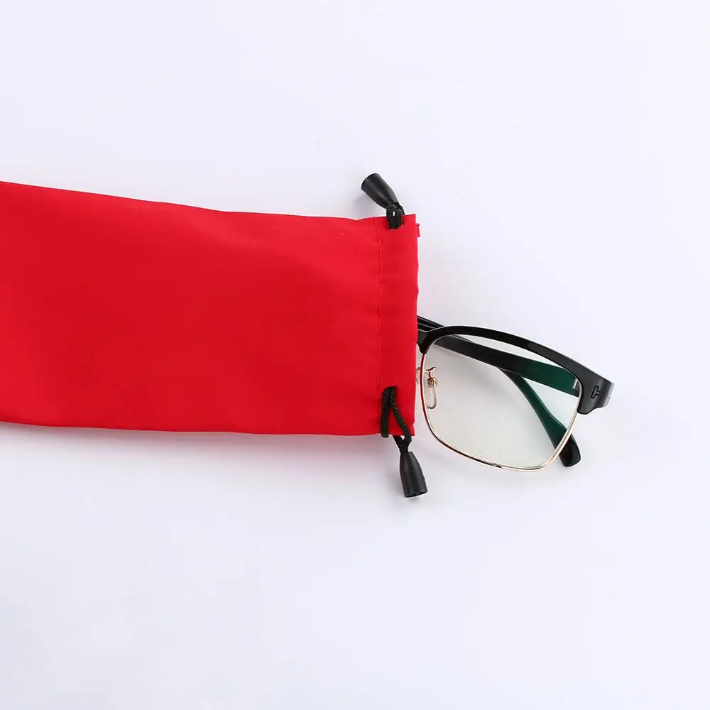 5PCS Fashion Cloth Bag Motorcycle Sunglasses Bag Waterproof Optical Glasses Cases