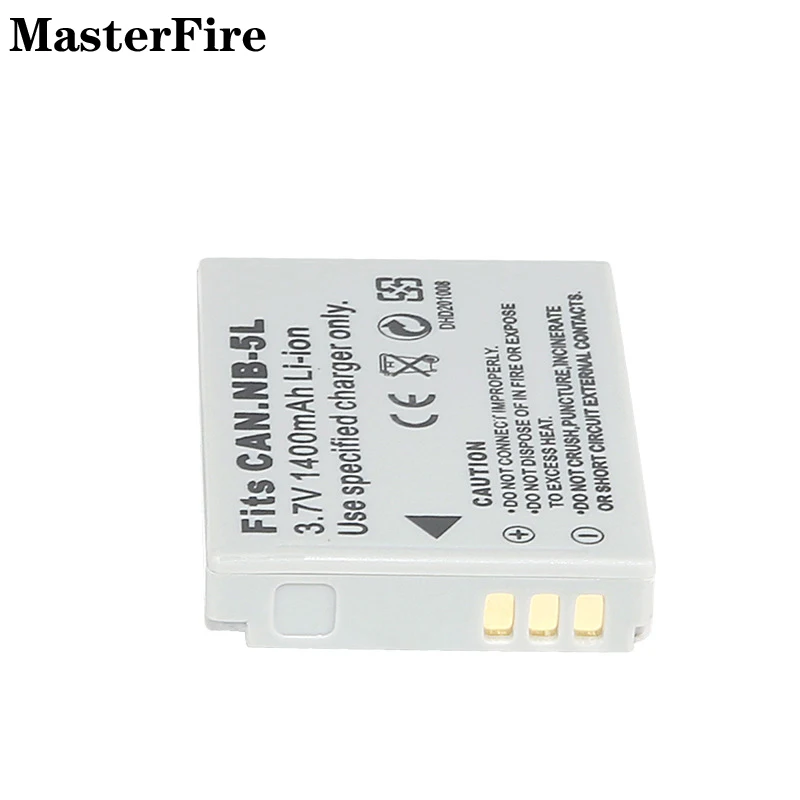 4x NB-5L NB 5L 1400mah 3.7V Camera Battery for Canon PowerShot SX200IS SX210IS SX230HS S110 S100V IXUS 990 970 960 910 Batteries