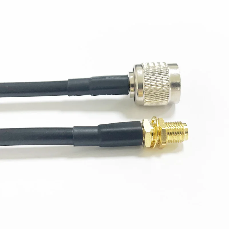 SMA Female Jack to TNC Male Plug Adapter Pigtail Cable RG58 For Wireless