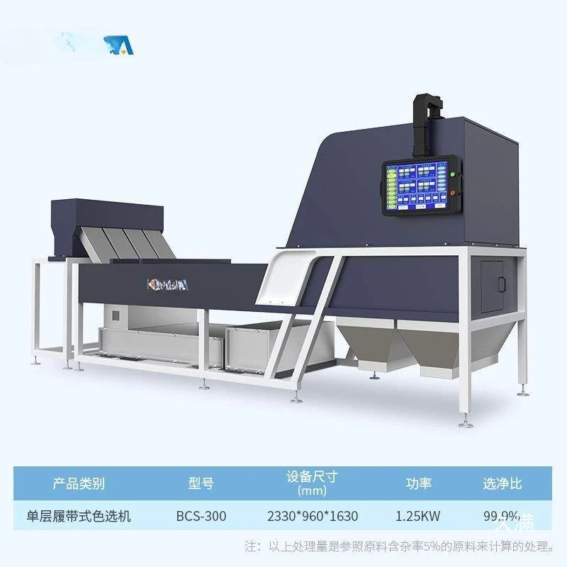 

Tea color sorter leaf spherical, suitable for a variety of materials, one machine sorting high precision