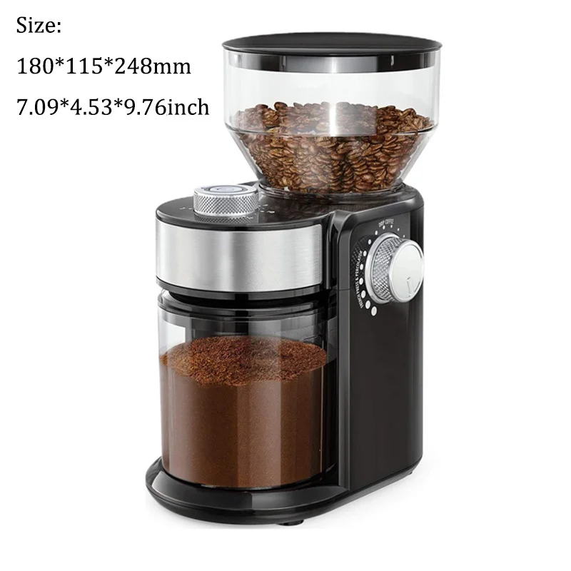 

2023 New Electric Coffee Grinder for Seeds Spices Nuts Kitchen Tools Accessories Stainless Steel molinillo cafe electrico