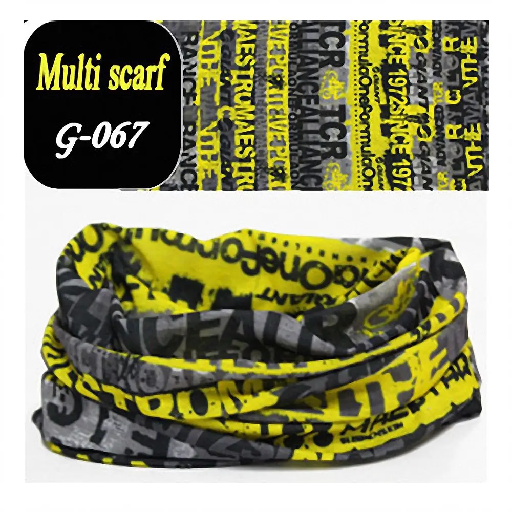 Multifunctional Sports Accessories Protect Beanie Face Neck Turban Magic Tube Scarf Bib Headdress Gaiter Tube Bandana